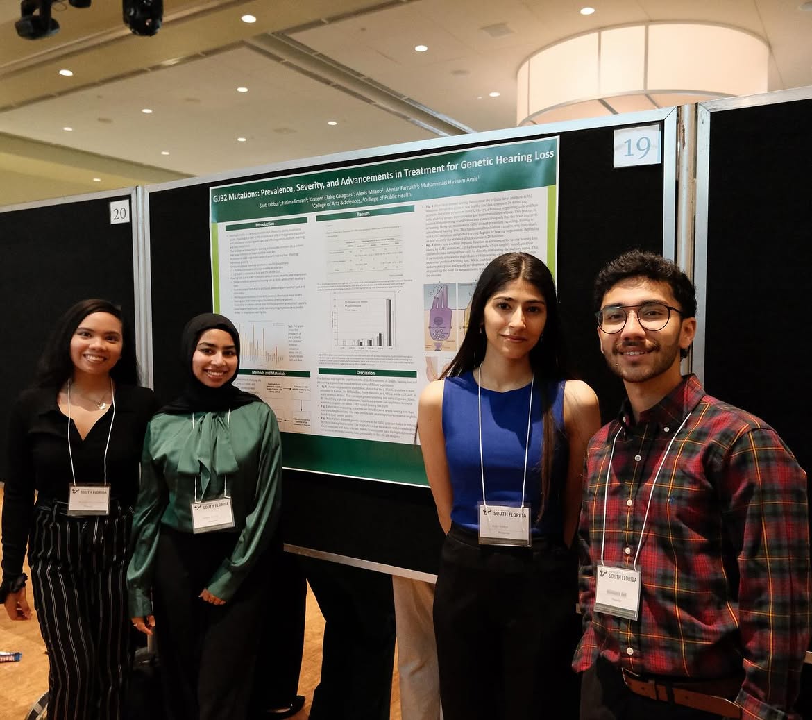"GJB2 Mutations" poster - OneUSF 2025